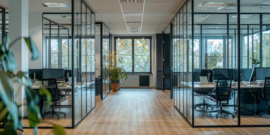 Glass Partitions for Office in Gillingham ME8 6